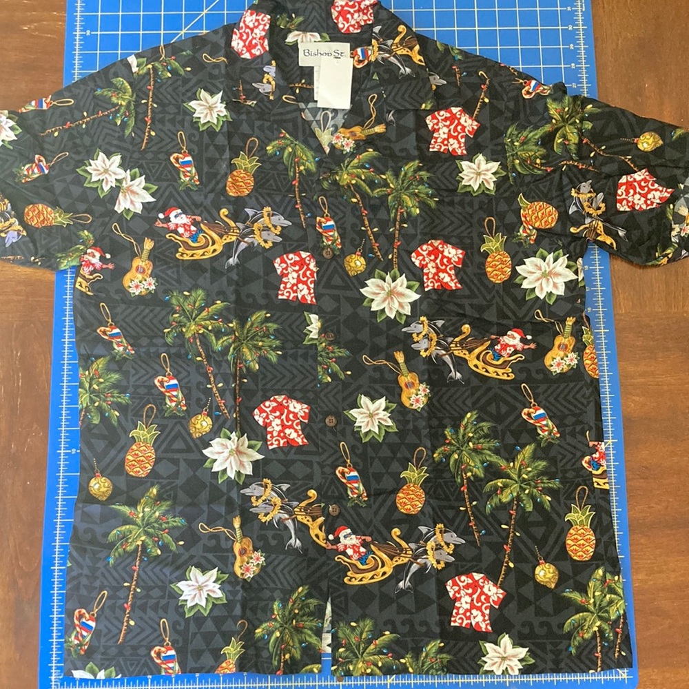 Mens Mele Kalikimaka Alohas Shirt